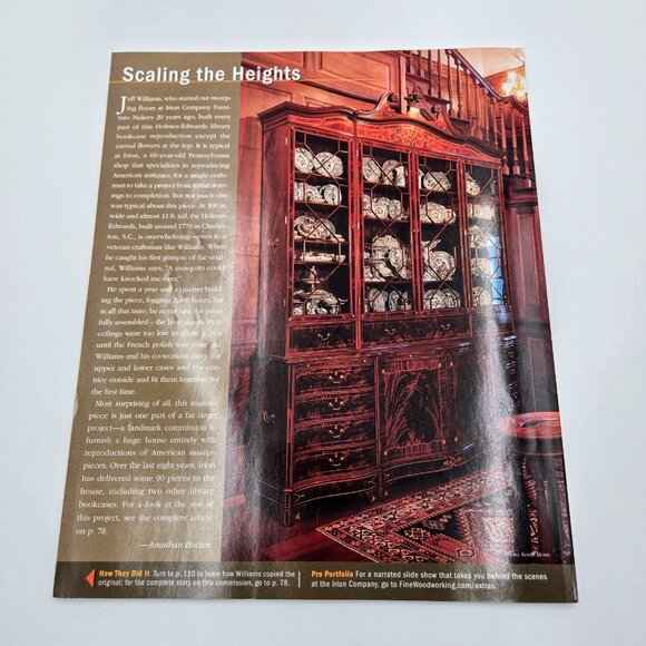 Tauton’s Fine Woodworking Magazine Lot February April June August October Decemb - Picture 3 of 14